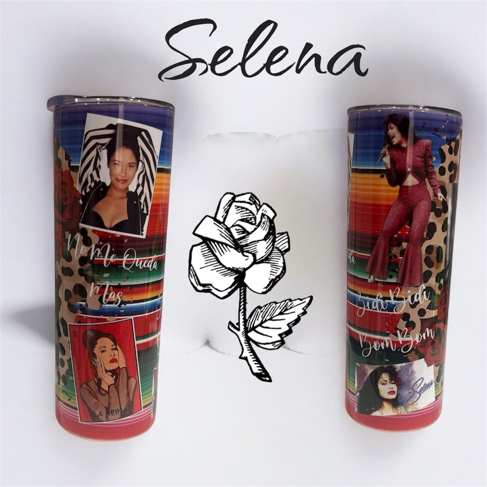 Selena 20 oz Tumbler style 4